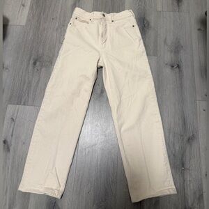 Everlane Way-High Jean in Ecru